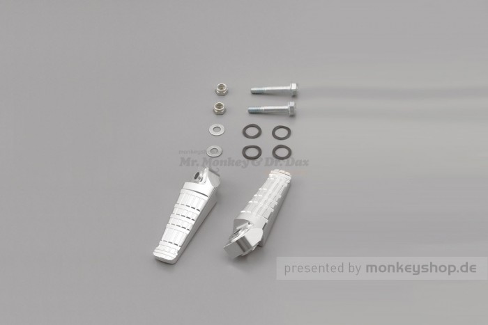 Daytona Aluminium Fußrasten f. Monkey 12V