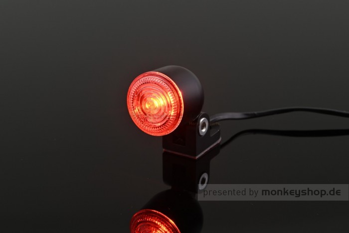 Daytona D-Tail LED Rücklicht einstellbar schwarz