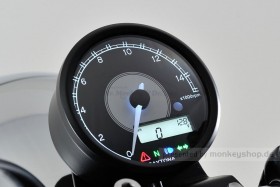 Daytona Velona ø80 Drehzahlmesser 15000 RPM schwarz