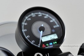 Daytona Velona ø80 Tachometer 200 kmh schwarz