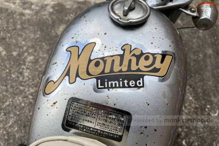 Honda Monkey Z50J 6 Volt chrom Limited Edition 4333km