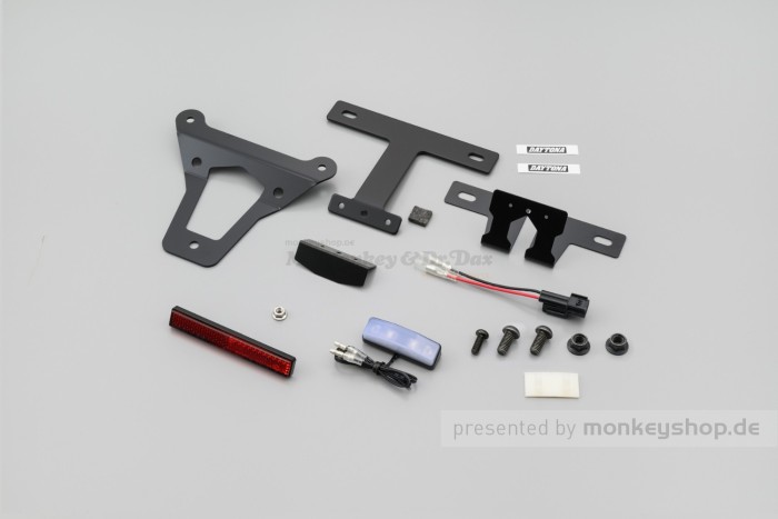 Daytona Kennzeichenhalter LED Fender Less Kit f. Dax 125 JB04