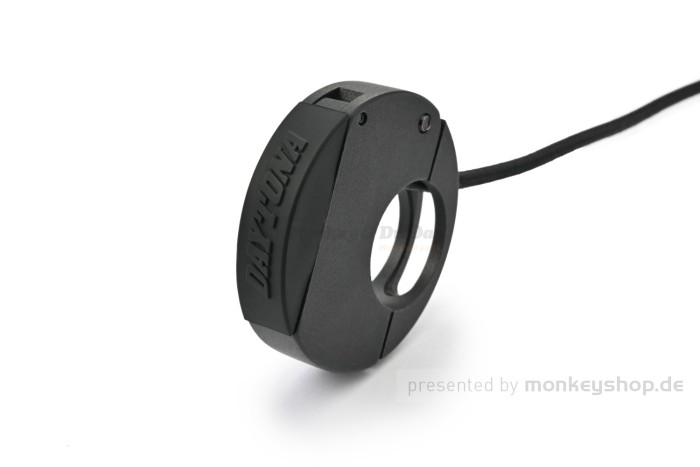 Daytona Stromversorgung USB-C SLIM Aluminium PD3.0 Ladegerät f. Motorrad Lenker