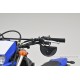 Daytona "D-MIRROR-19" ABS Nylon Lenker Klemmen Spiegel Halbmond schwarz