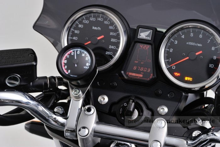 Daytona Velona 48 Voltmeter schwarz Typ 2