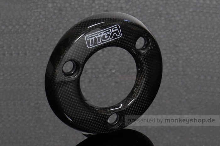 TYGA Carbon Schutz Kupplungsdeckel Engine Cover f. Monkey 125 JB03