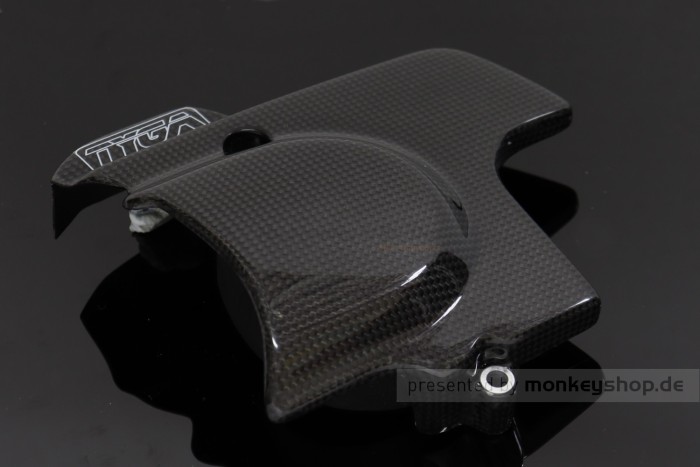 TYGA Carbon Motordeckel Ritzel f. Monkey 125 JB03