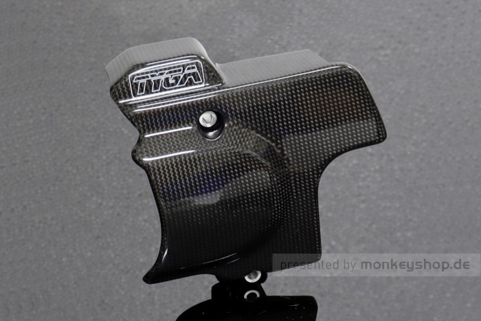 TYGA Carbon Motordeckel Ritzel f. Monkey 125 JB03