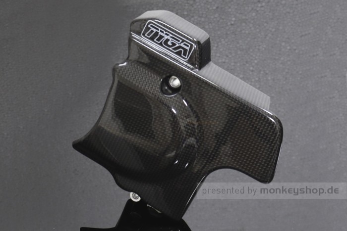 TYGA Carbon Motordeckel Ritzel f. Monkey 125 JB03