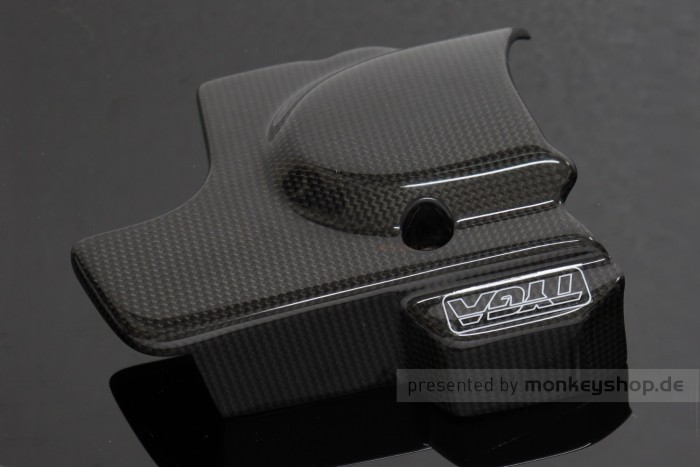 TYGA Carbon Motordeckel Ritzel f. Monkey 125 JB03