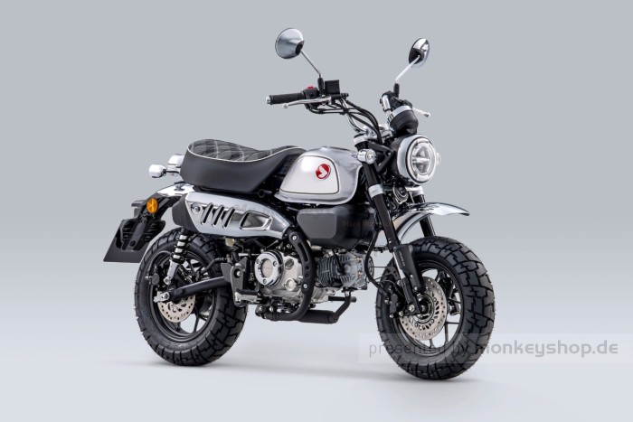 Honda Monkey 125 schwarz / Pearl Shining Black JB03