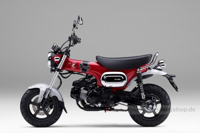 Honda Dax 125 JB04 rot / Pearl Nebula Red
