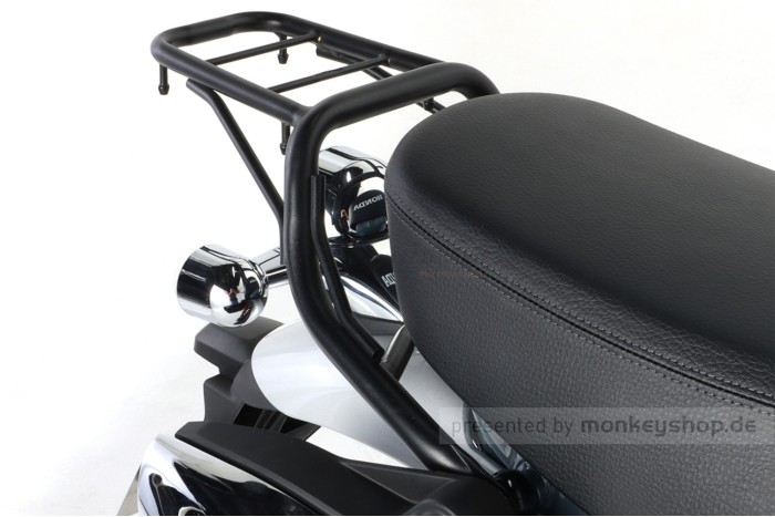 Kitaco Gepäckträger schwarz f. Dax 125