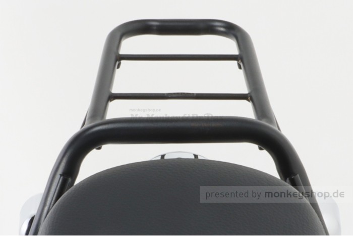 Kitaco Gepäckträger schwarz f. Dax 125