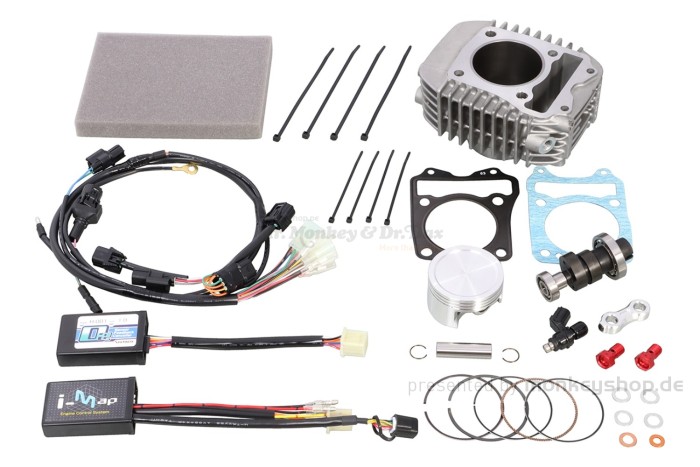 Kitaco Power Pack 181cc silber f. Monkey 125 JB02