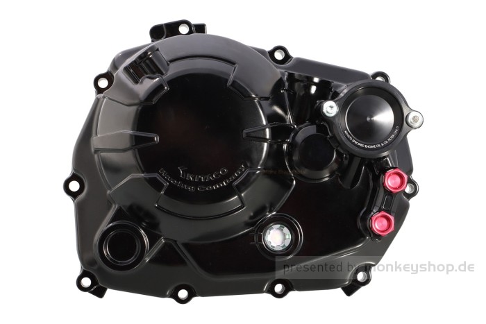 Kitaco Kupplungsdeckel schwarz f. MSX JC92 + Monkey 125 JB03 JB05