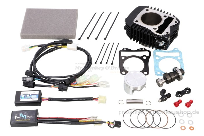 Kitaco Power Pack 181cc schwarz f. MSX 125 JC75