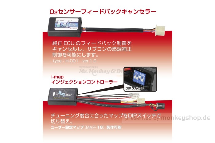 Kitaco Power Pack 181cc schwarz f. MSX 125 JC75