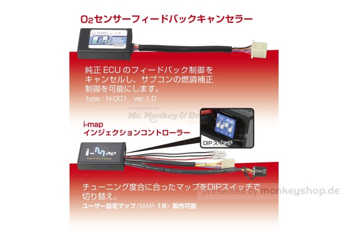 Kitaco Power Pack 125 f. MSX 125 JC75