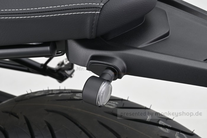 Daytona Blinker Adapter Montageplatten Set 2 Stk. Aluminium CNC f. BMW