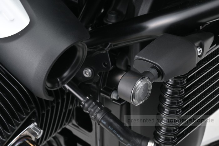 Daytona Blinker Adapter Montageplatten Set 2 Stk. Aluminium CNC f. BMW