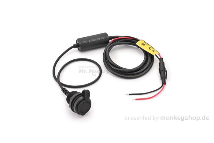 Daytona Stromversorgung USB-C Steckdose zur Montage in Verkleidung ø20mm