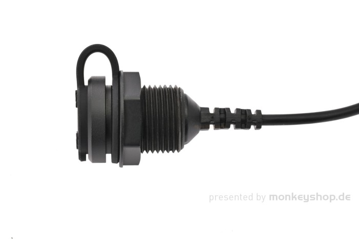 Daytona Stromversorgung USB-C Steckdose zur Montage in Verkleidung ø20mm