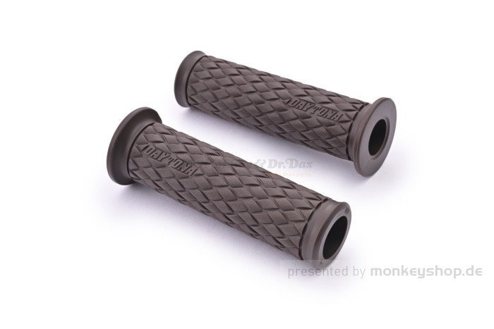Daytona "GRIPPYGRIP" GGD-Knit Griffgummi paar braun ø22.2 mm 7/8"
