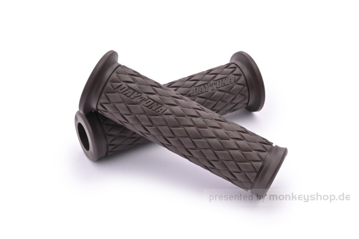Daytona "GRIPPYGRIP" GGD-Knit Griffgummi paar braun ø22.2 mm 7/8"