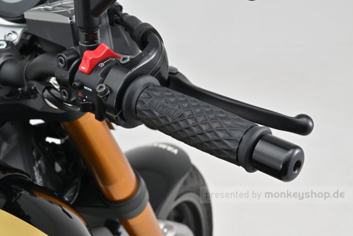 Daytona "GRIPPYGRIP" GGD-Grid Griffgummi paar schwarz ø22.2 mm 7/8"
