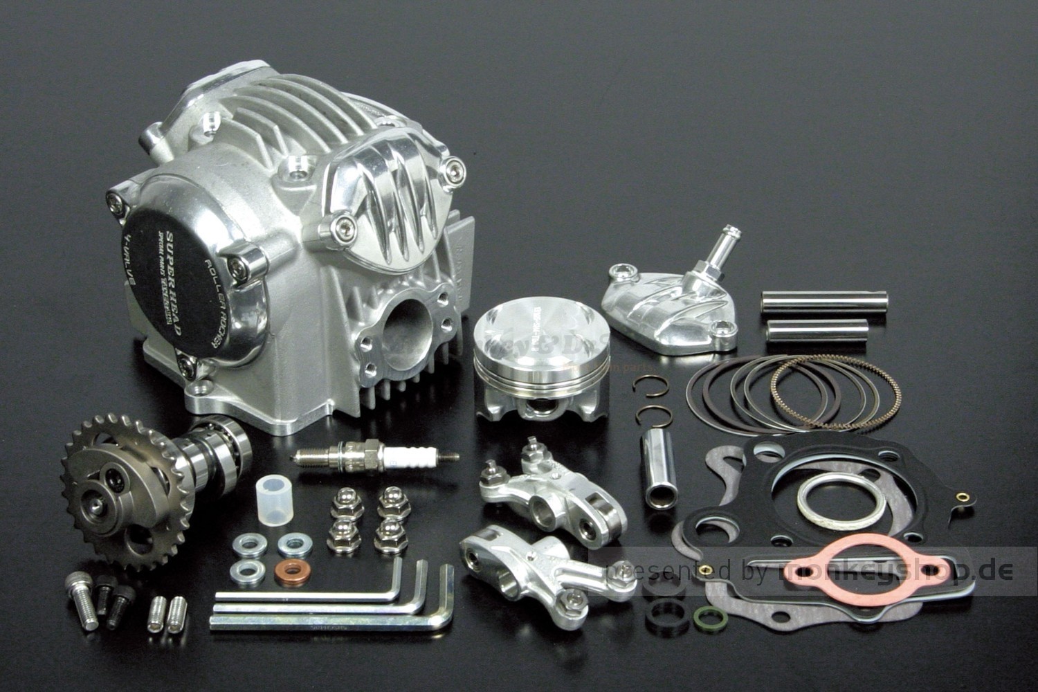 Takegawa Version Up Kit SuperHead 4V +R f. Honda 12 Volt Motoren