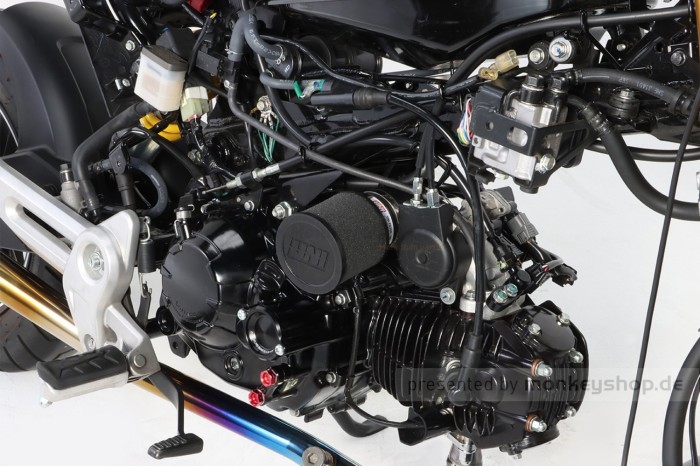 Kitaco große Drosselklappe 34mm Big Throttle Body f. orig. Zylinderkopf MSX 125 JC92