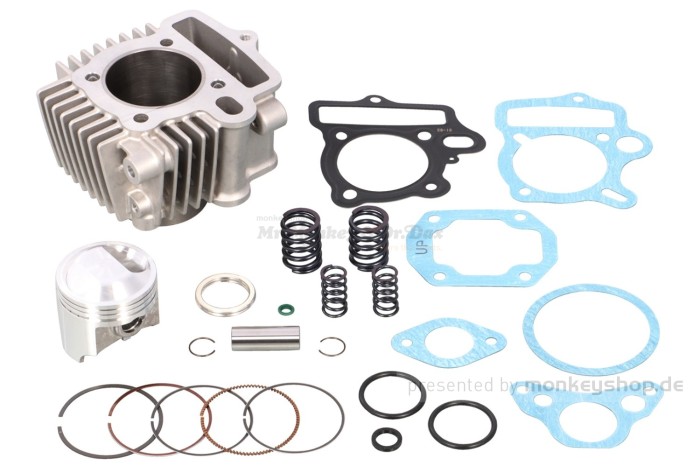 Kitaco Big Bore Zylinder Kit 88 cc 6 Volt silber f. 70 cc Kopf