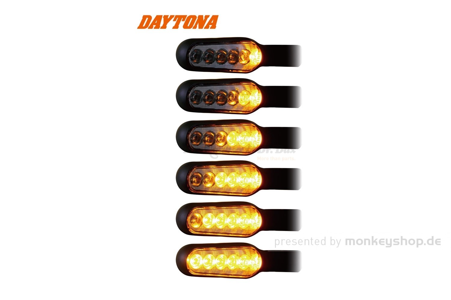 Daytona D-Light STELLAR sequentielle LED-Blinker (1 Paar)