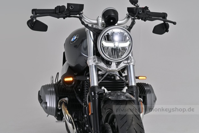 Daytona "D-LIGHT CLASSIC" LED Blinker Paar schwarz clear