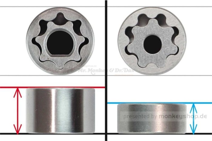 Takegawa Tuning Ölpumpe mit gr. Fördermenge + Überdruckventil f. orig. Motorgehäuse MSX JC92 + Cub 125 JA58 + Monkey 125 JB03