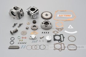 Daytona SOHC 2-Valve New Hyper Head Kit 88 cc 12 Volt + verstärkte Kupplung + verstärkte Ölpumpe f. Monkey 12V + Dax 12V