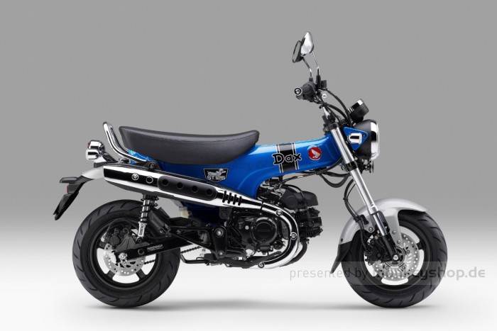 Honda Dax 125 JB04 blau / Pearl Glittering Blue