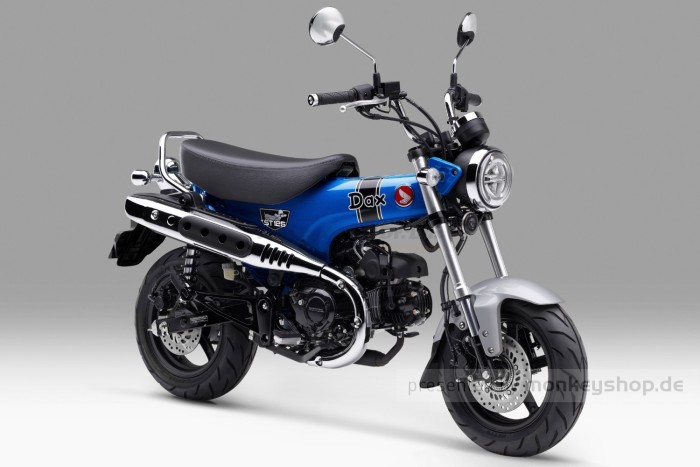 Honda Dax 125 JB04 blau / Pearl Glittering Blue