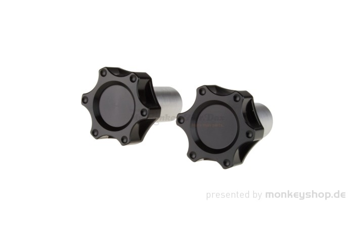 Sitzbank Schrauben Befestigung Aluminium CNC schwarz f. Monkey 125