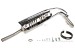 Carbon Performance Sport Auspuffanlage Edelstahl obenliegend f. Monkey + Gorilla
