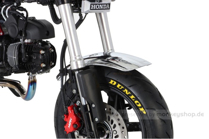 Kitaco Schutzblech Kit  Short Fender vorn chrom f. Monkey 125