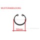 Honda Sicherungsring 32mm u.a. f. Vorderradgabel Simmerring Z50A