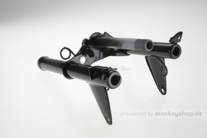 Honda Gabeloberteil Gabelbrücke Monkey Z50J2 6 Volt schwarz