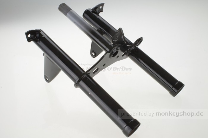 Honda Gabeloberteil Gabelbrücke Monkey Z50J2 6 Volt schwarz