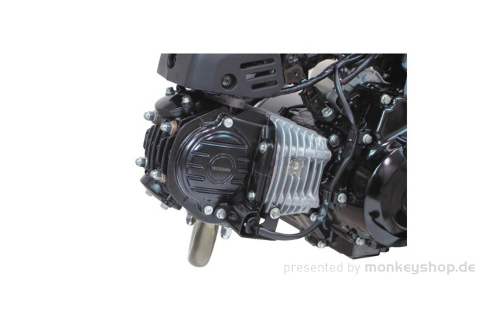 Takegawa Aluminium CNC Nockenwellendeckel schwarz eloxiert f. MSX 125 + Super Cub 125 + Monkey 125 + Dax 125