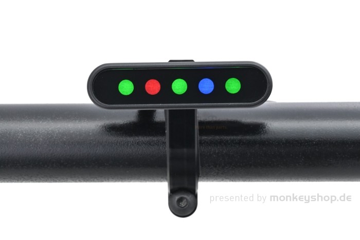 Daytona Gamma LED Kontrollleuchteneinheit schwarz