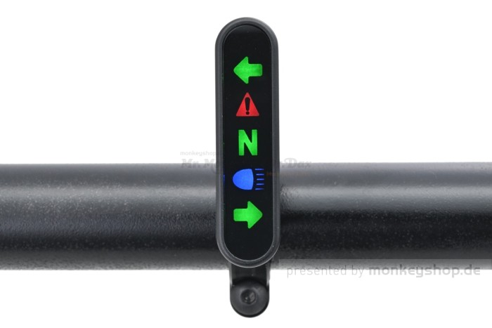 Daytona Gamma LED Kontrollleuchteneinheit schwarz
