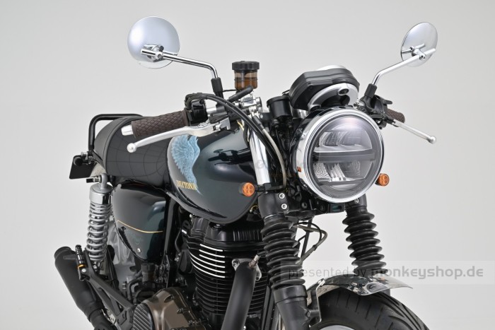 Daytona D-Light SOL2 LED-Blinker Paar (schwarz matt / orange)