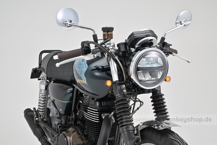 Daytona D-Light SOL2 LED-Blinker Paar (schwarz matt / orange)